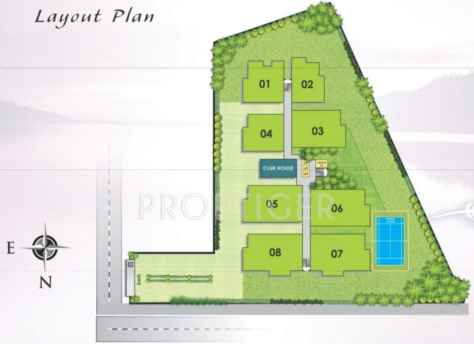 Images for Layout Plan of Maruti The Lake Towers