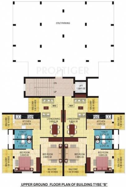  ruturaj-residency Block A Cluster Plan