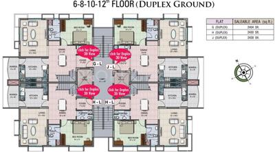  heights Images for Cluster Plan of Shalimar Heights