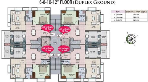  heights Images for Cluster Plan of Shalimar Heights