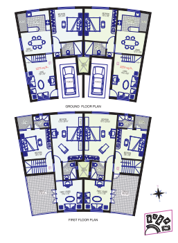 boulevard villa Cluster Plan
