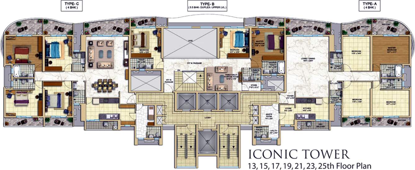 Images for Cluster Plan of Tata Tritvam