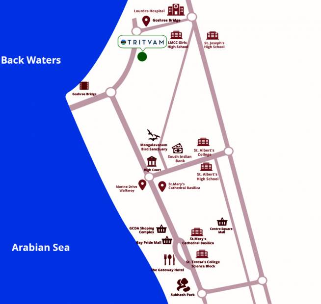 Images for Location Plan of Tata Tritvam