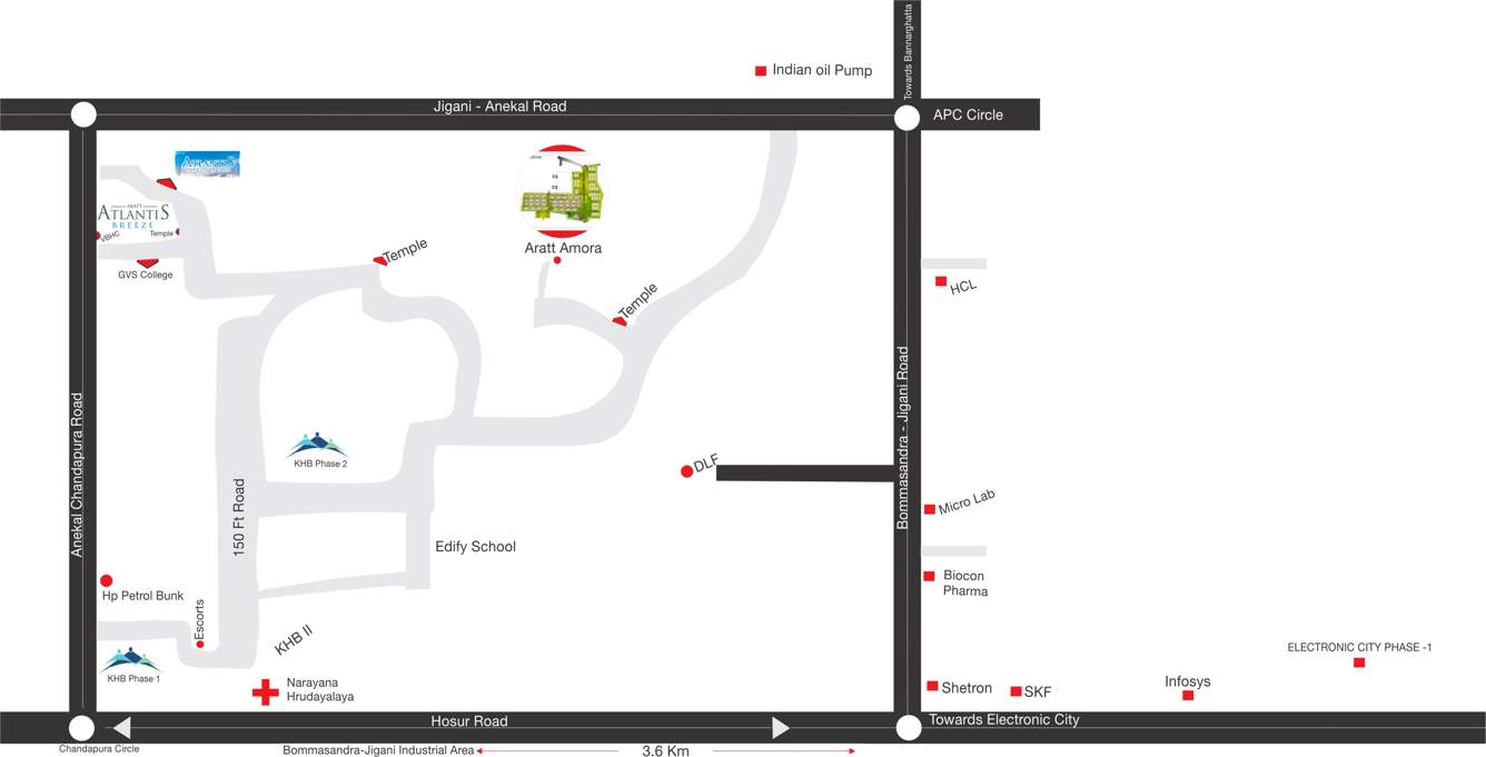  amora Images for Location Plan of Aratt Amora