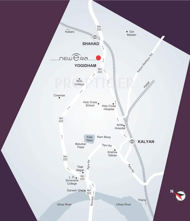  new era yogi dham phase 4 Images for Location Plan of Ajmera New Era Yogi Dham Phase 4