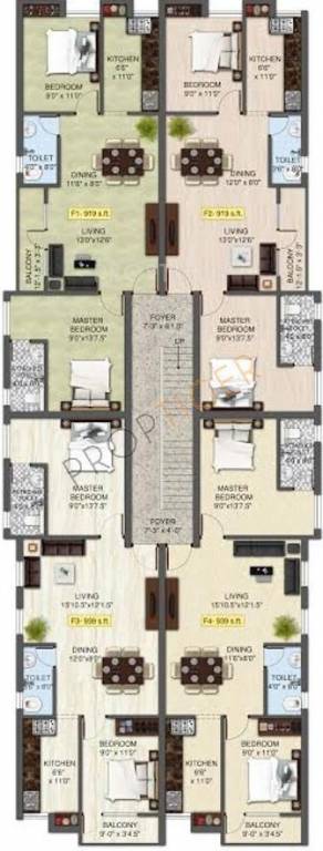 Images for Cluster Plan of Repute Homes Nest