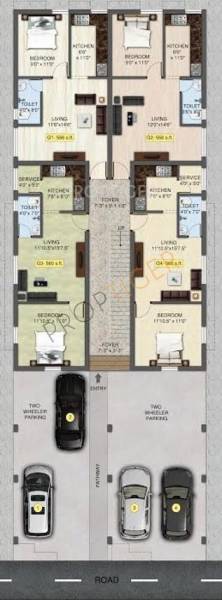 Images for Cluster Plan of Repute Homes Nest