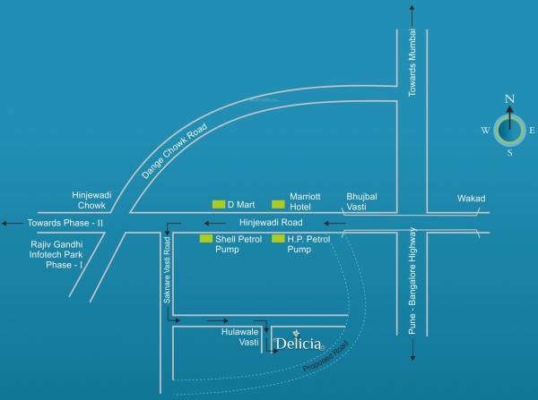 Images for Location Plan of Paras Delicia