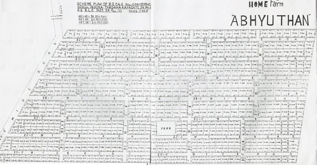 Images for Master Plan of Mega Abhyuthan Home Farm