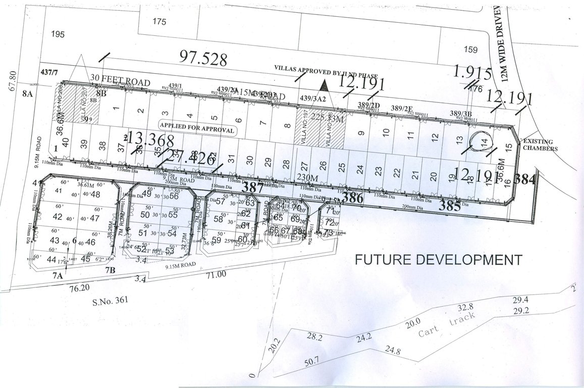 Images for Layout Plan of Arihant Villa Viviana Plots