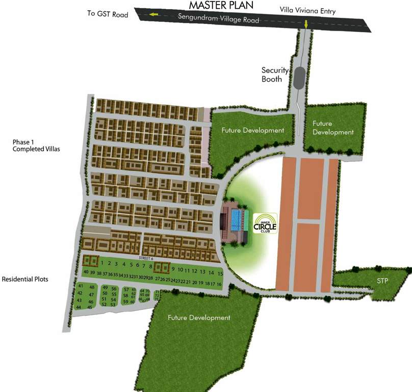 Images for Master Plan of Arihant Villa Viviana Plots