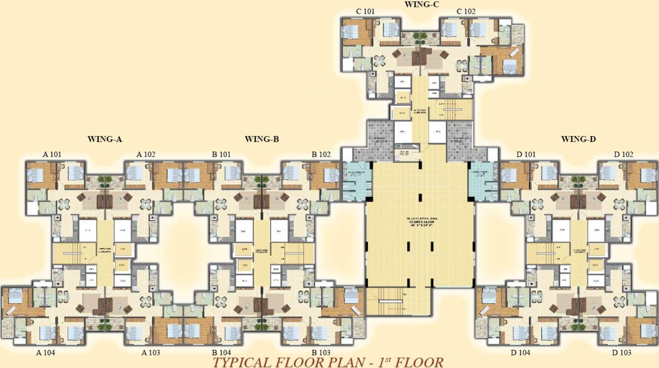 Images for Cluster Plan of VBHC Serene Town