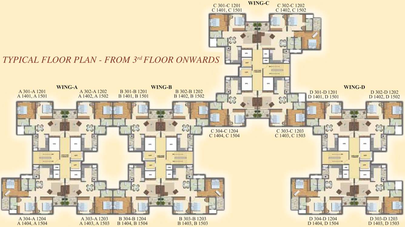 Images for Cluster Plan of VBHC Serene Town