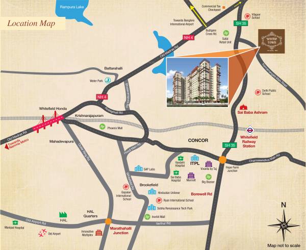 Images for Location Plan of VBHC Serene Town Images for Location Plan of VBHC Serene Town