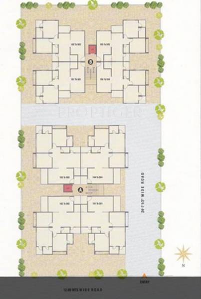  tilak-iv Block 1 Cluster Plan