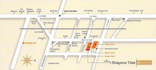  tilak-iv Images for Location Plan of Shayona Tilak IV
