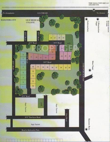 Images for Layout Plan of Azhagiri Pugazh Avenue