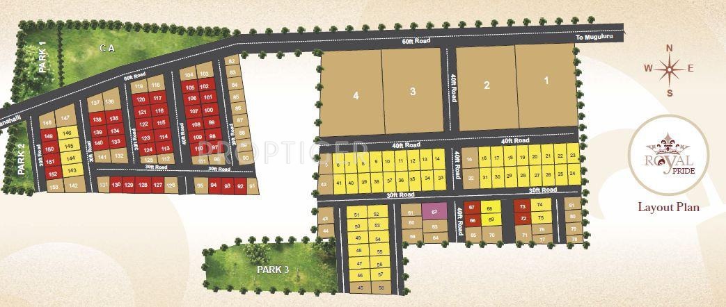Images for Layout Plan of Royale Pride