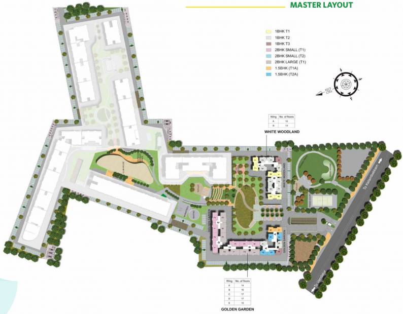 Images for Master Plan of TATA New Haven Ribbon Walk