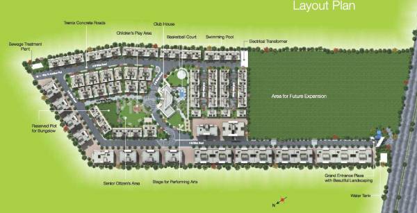 Images for Layout Plan of Namrata Group Lilavati Greens Villa