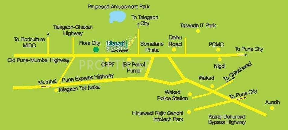 Images for Location Plan of Namrata Group Lilavati Greens Villa