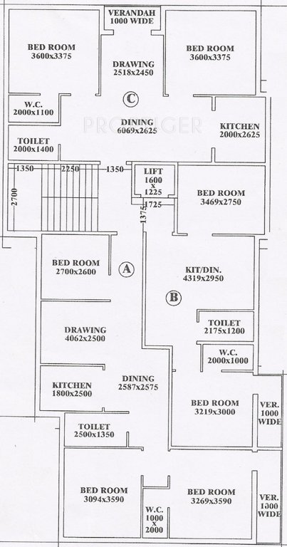 Images for Cluster Plan of RS Tower I