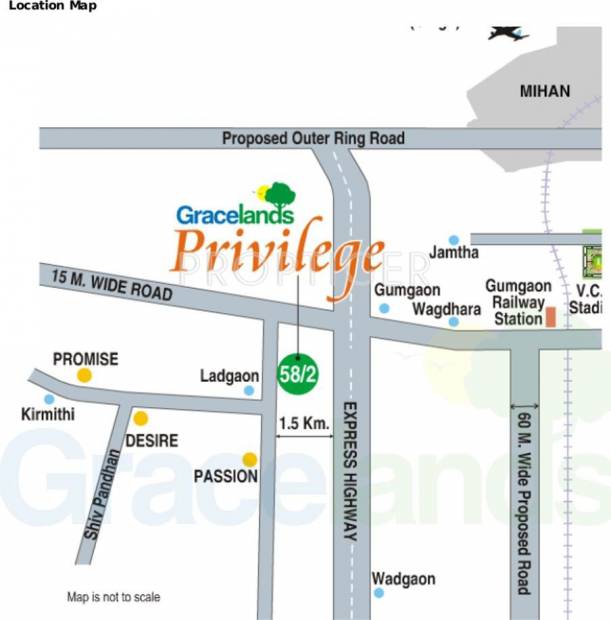 Gracelands Privilege Location Plan