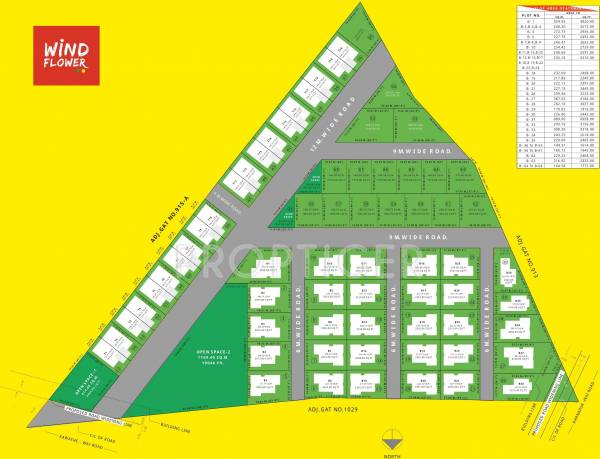 Images for Layout Plan of Vivid Wind Flower Plots