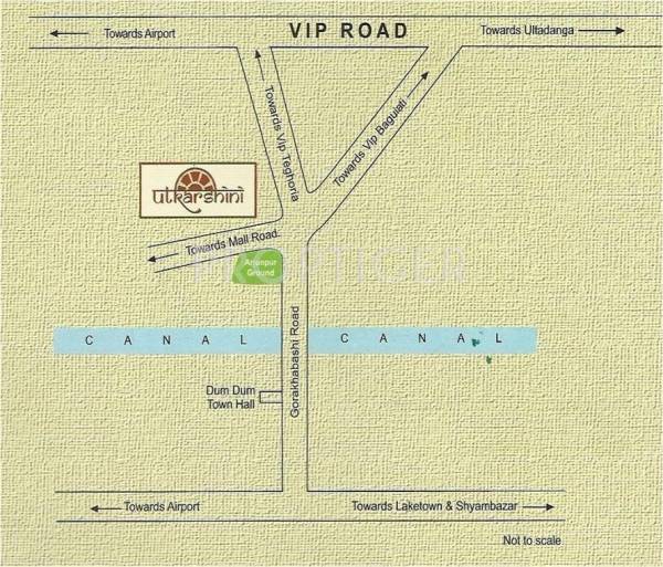 Images for Location Plan of Aatreyee Utkarshini Images for Location Plan of Aatreyee Utkarshini
