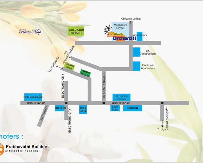  orchard 2 Location Plan