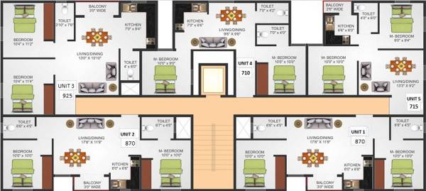 Images for Cluster Plan of Prabhavathi Landmark