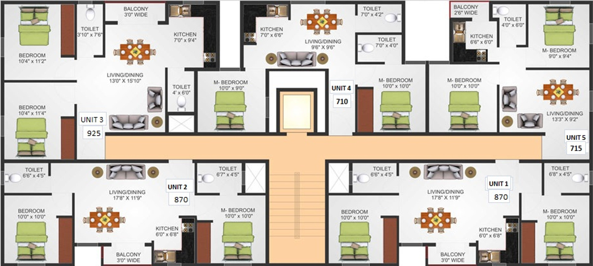 Images for Cluster Plan of Prabhavathi Landmark