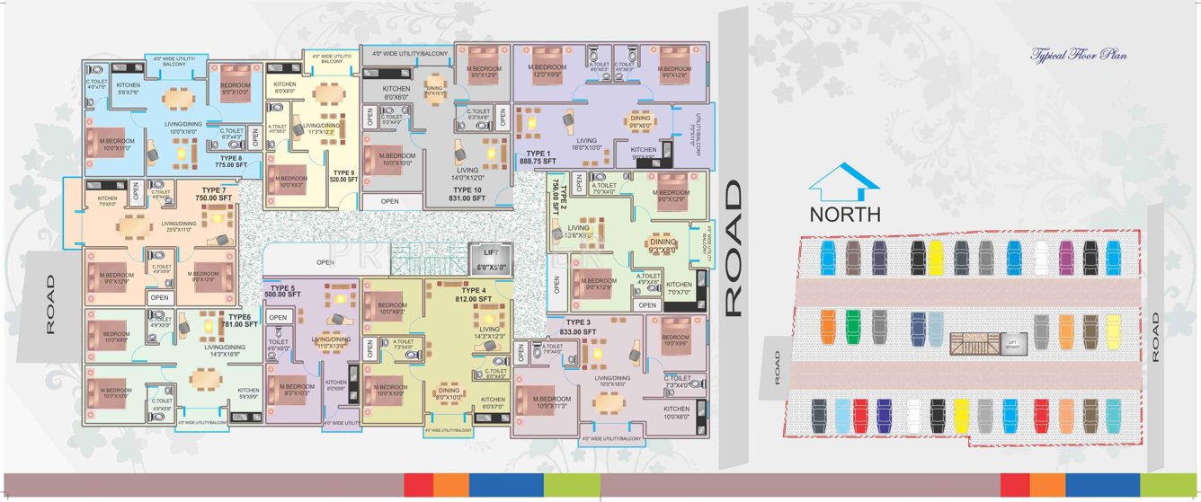  enclave Single One Cluster Plan