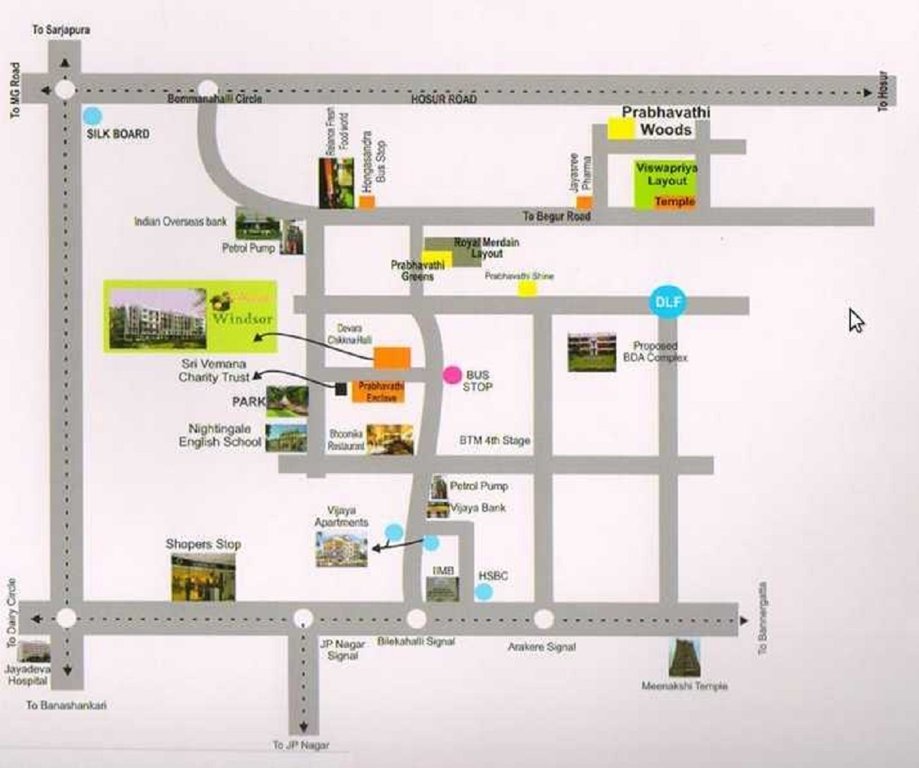  enclave Location Plan