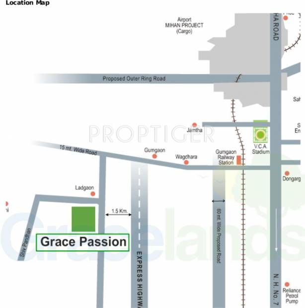 Gracelands Passion Location Plan