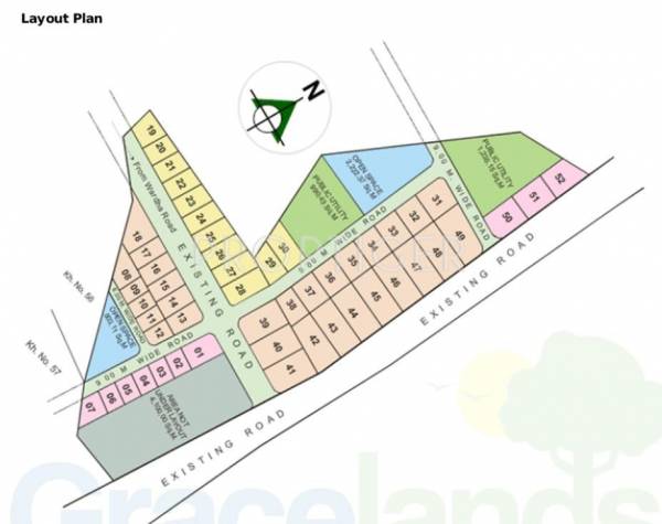 Layout Plan Gracelands Paradise Layout Plan