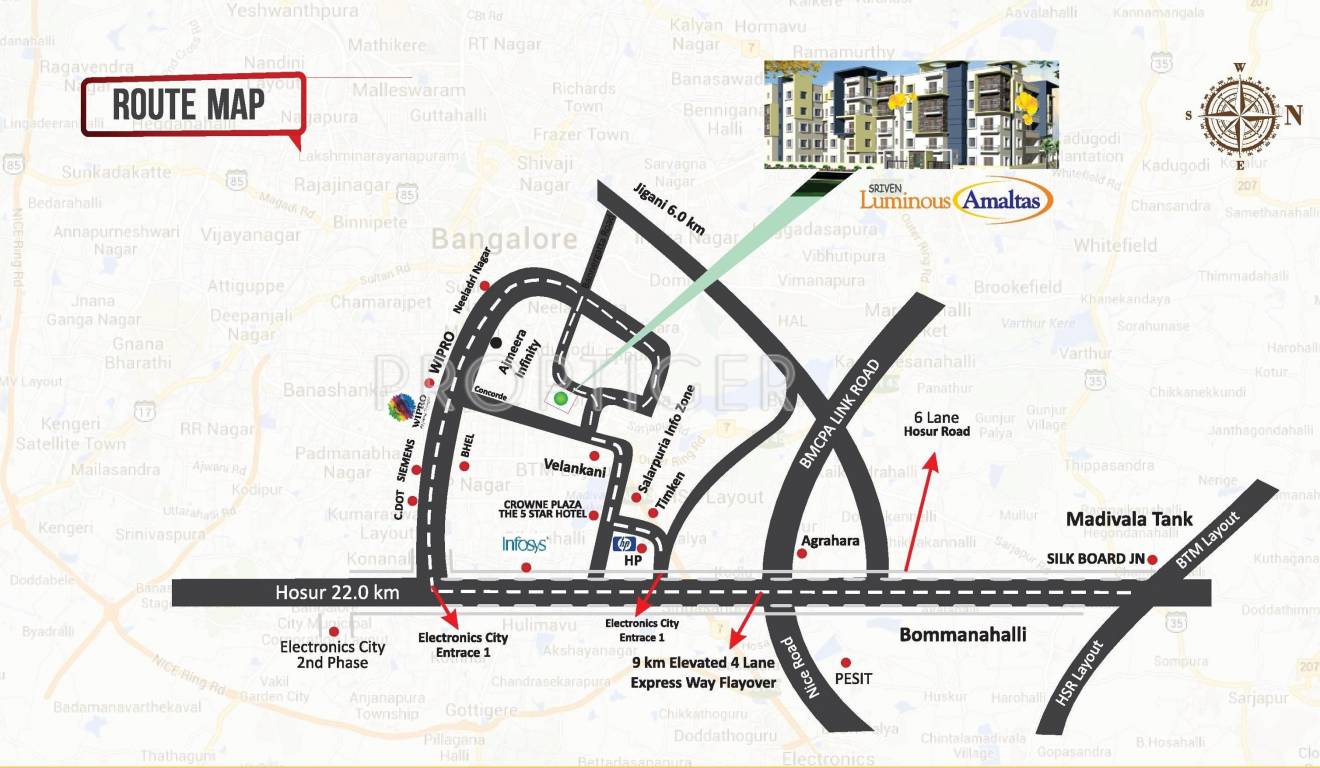 Images for Location Plan of Sriven Luminous Amaltas