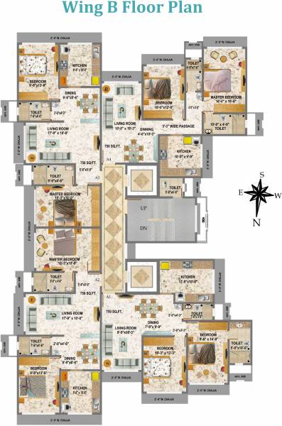 Images for Cluster Plan of Geopreneur Mayur Tower