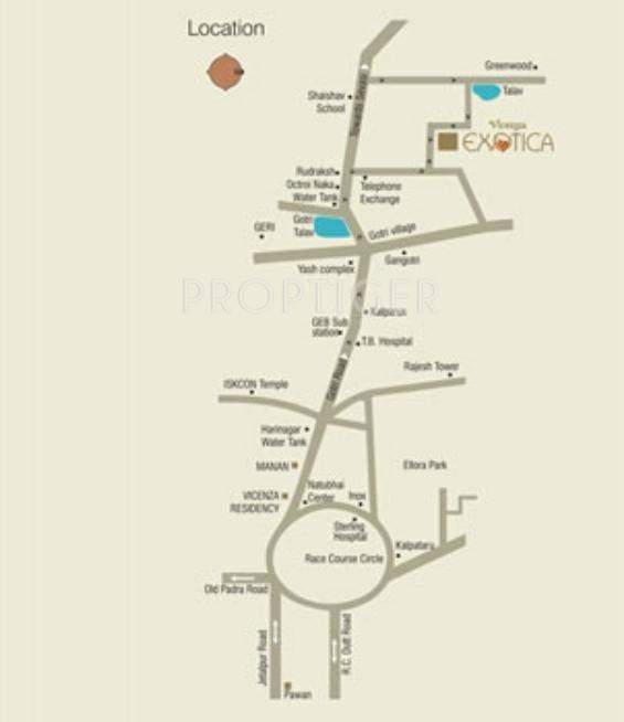 Images for Location Plan of Pawan Vicenza Exotica
