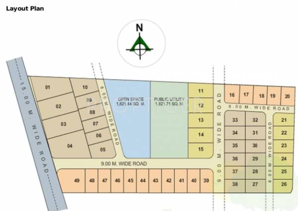 Layout Plan Gracelands Ourland Layout Plan