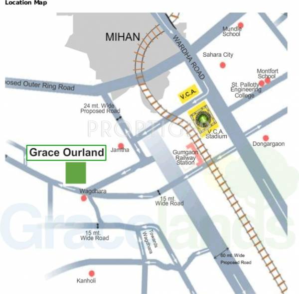 Location Plan Gracelands Ourland Location Plan