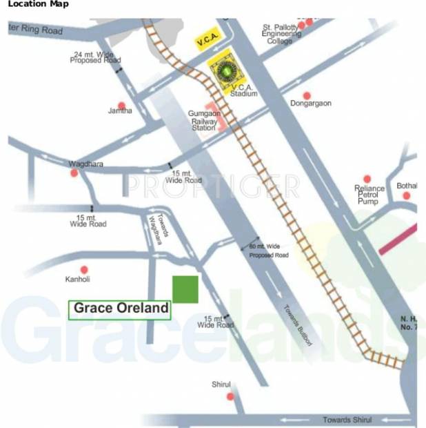 Gracelands Oreland Location Plan