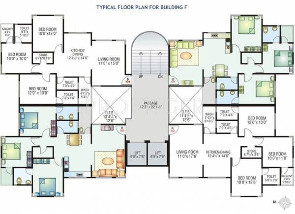 Images for Cluster Plan of Green Residency Images for Cluster Plan of Green Residency