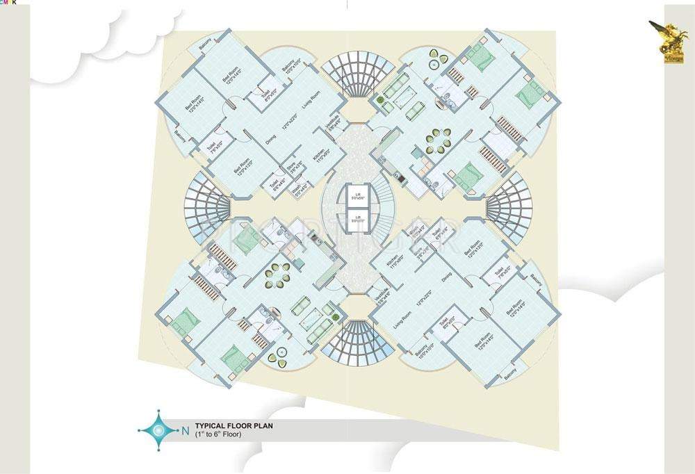 Images for Cluster Plan of Pawan Vicenza Retreat