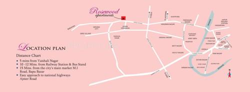 Images for Location Plan of Platinum Rosewood Apartments