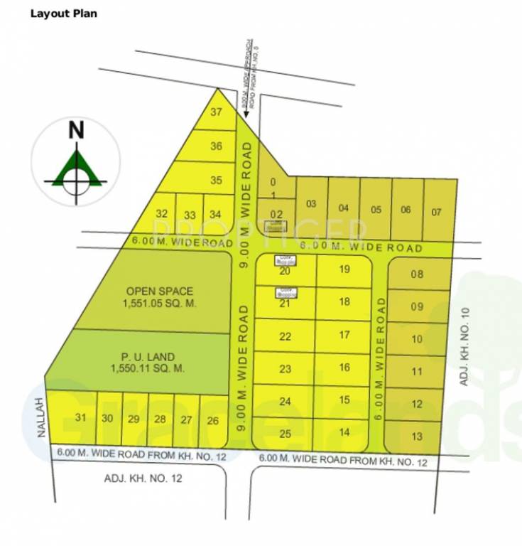 Gracelands Wonderland Sheen Layout Plan