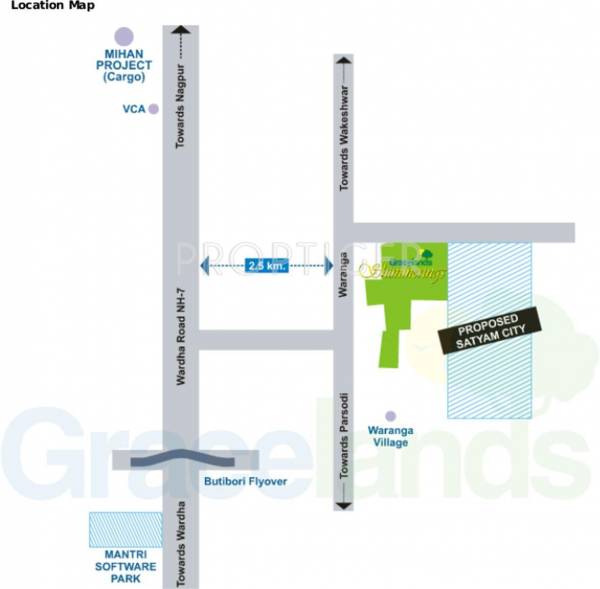 Gracelands Wonderland Glitter Location Plan
