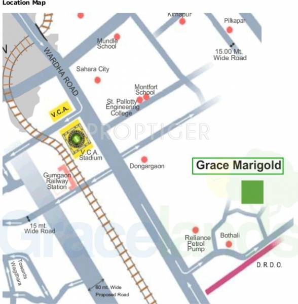 Location Plan Gracelands Marigold Location Plan