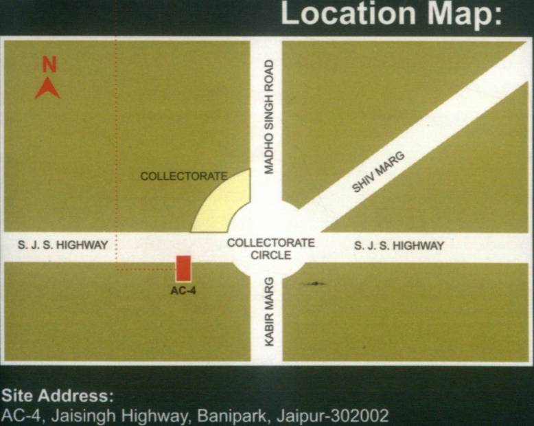 Images for Location Plan of Platinum Shubhratan
