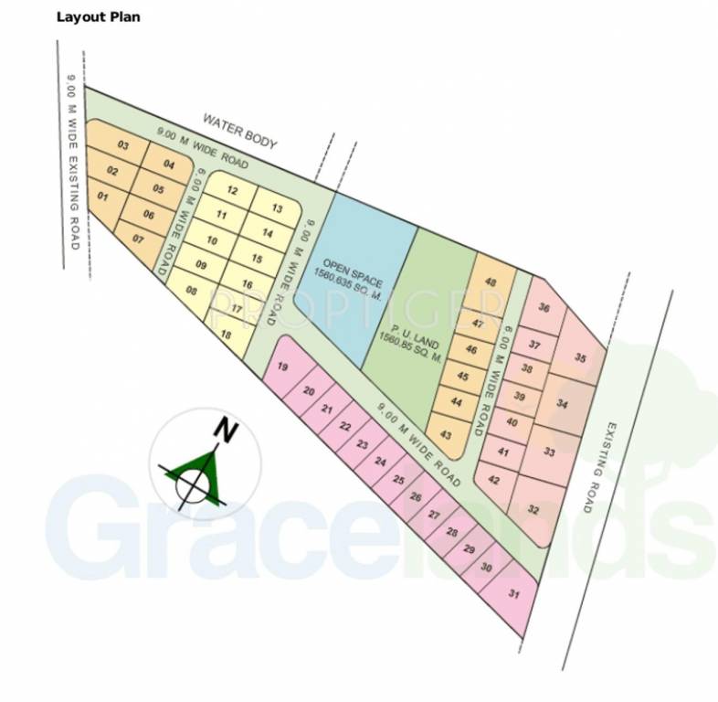 Gracelands Xland Layout Plan